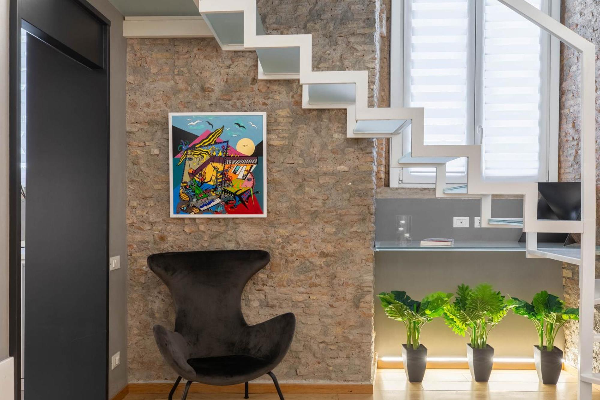 Apartamento Iflat Glass And Stone Loft Roma Exterior foto